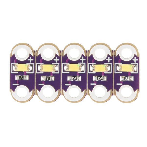 SparkFun LilyPad LED Hvid (5stk)