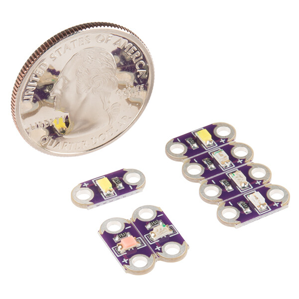 SparkFun LilyPad Rainbow LED (6 farver)