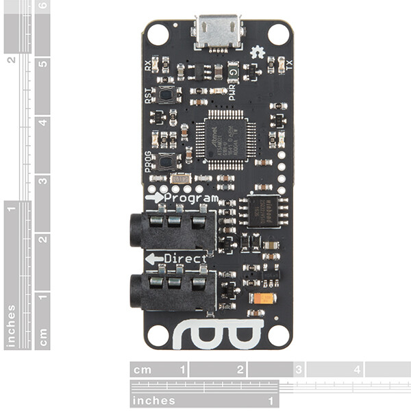 Sparkfun Spectacle Director Board SAMD21 Mikrocontroller 2 x 3,5 mm TRRS stik