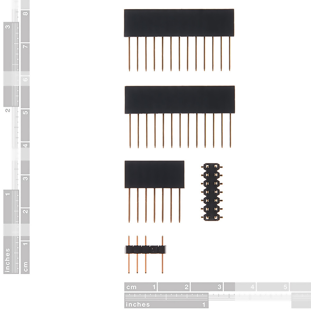 SparkFun Header Kit til Teensy 4.0/3.2/LC med 5 stik