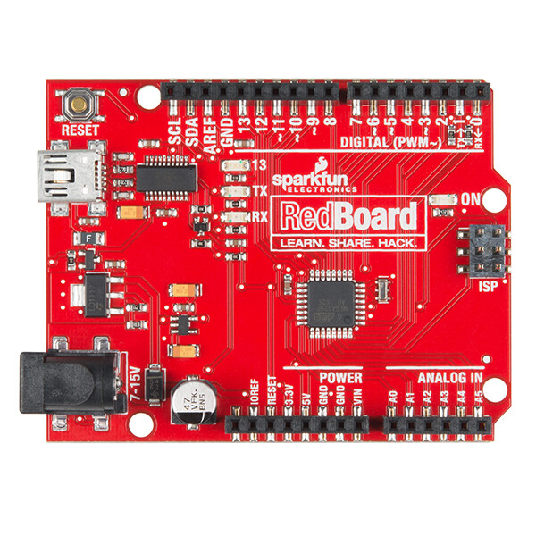 SparkFun RedBoard – Programmeret med Arduino ATmega328, kompatibel med FTDI FT231X R3 Shield