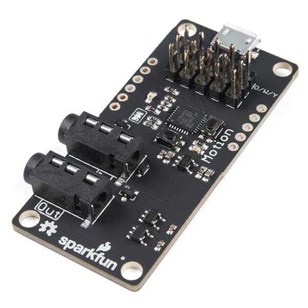 Sparkfun Spectacle Motion Board Control Servo Motor 2 x 3,5 mm TRRS stik