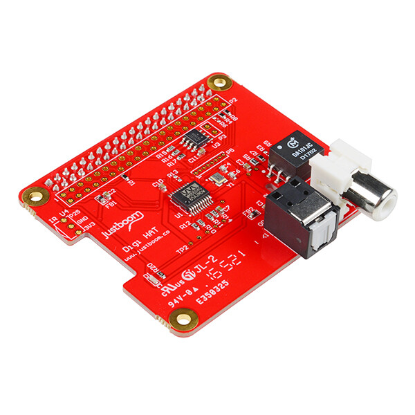 JustBoom Digi HAT digitalt lydudgangsmodul til Raspberry Pi