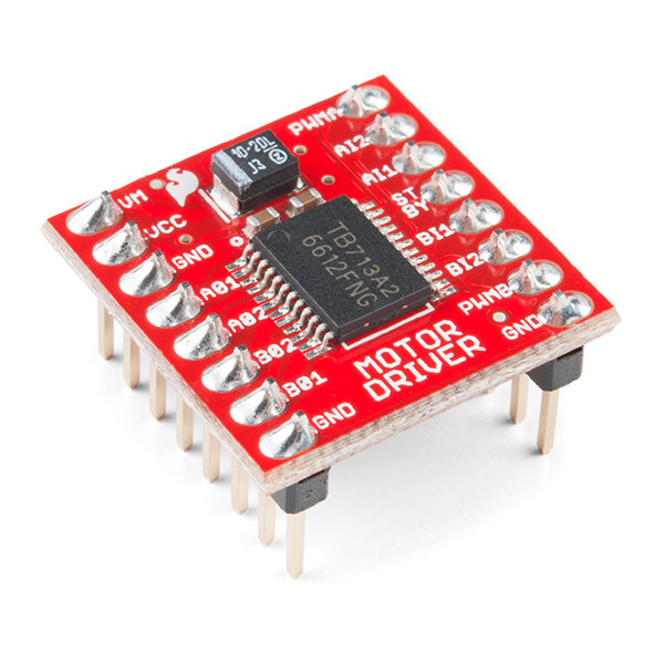 SparkFun Motor Driver - Dual TB6612FNG (med header)