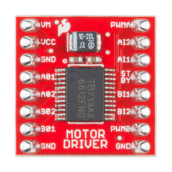 SparkFun Motor Driver - Dual TB6612FNG (med header)