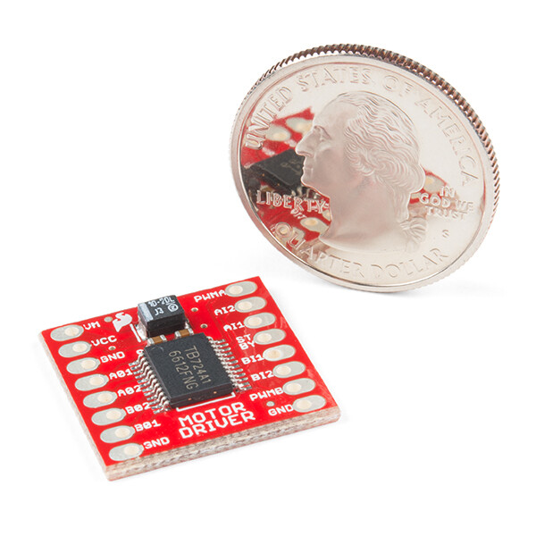 SparkFun Motor Driver - Dual TB6612FNG (med header)