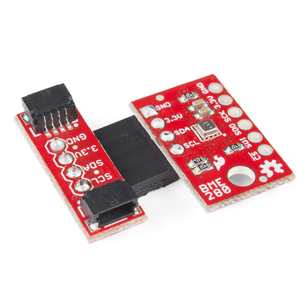 SparkFun Qwiic Adapter, Konverter I2C (SCL/SDA/3.3V/GND) til Qwiic