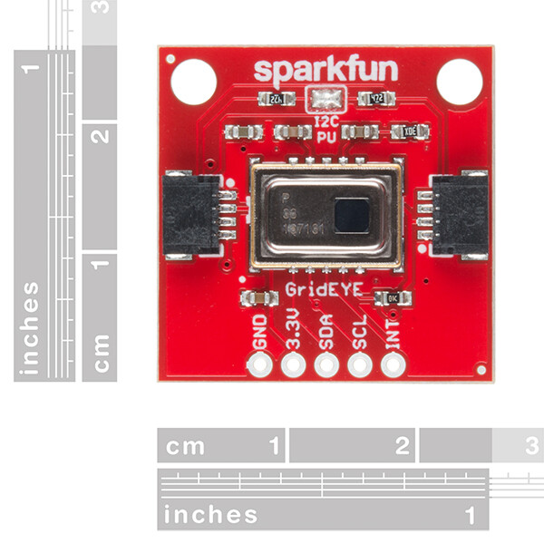 SparkFun Grid-EYE Infrarøds array breakout - AMG8833 (Qwiic)