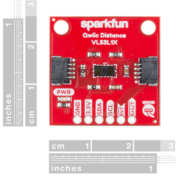SparkFun Distancesensor Breakout – 4 Meter, VL53L1X (Qwiic)