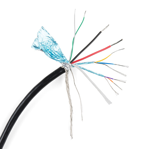 SparkFun USB 3.1 kabel A til C, 1m langt, opladningsstrøm op til 3A