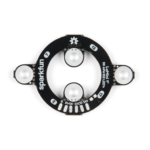 SparkFun LuMini LED Ring 1inch (20x APA102-2020 Addressable LEDs)