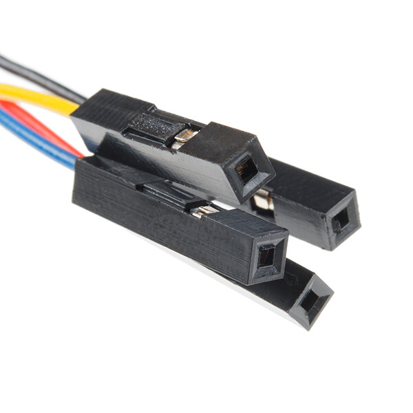 SparkFun Qwiic Kabel - hunnkontakt (4-ben), I2C/28AWG/15 cm