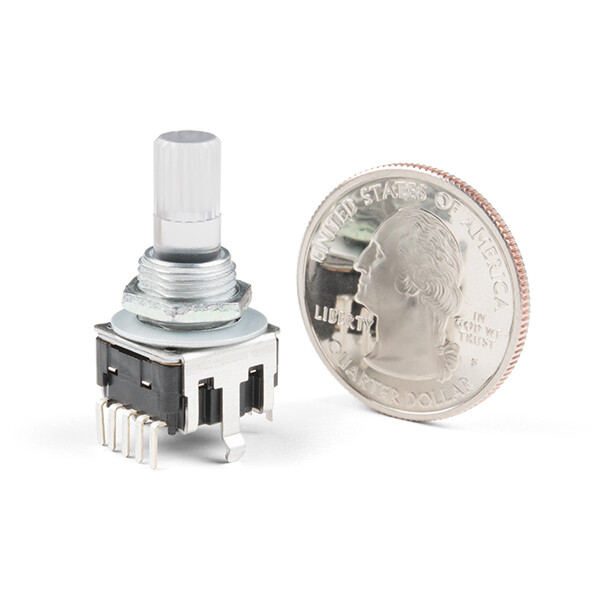 SparkFun Rotary Encoder - Illuminated (RGB) Ligesom potentiometer