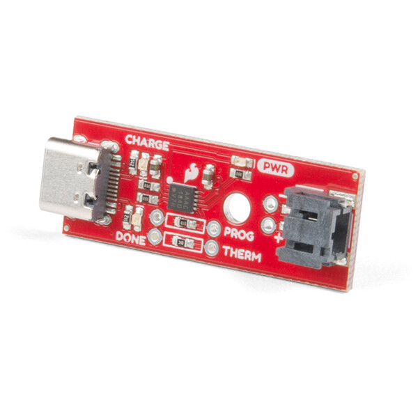SparkFun LiPo Charger Plus JST-PH 2PIN til USB-C, max. 1000mAh