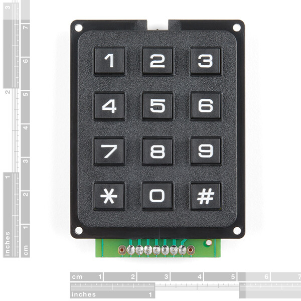 SparkFun Qwiic Tastatur - 12 Knapper