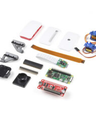 SparkFun Raspberry Pi Zero W Kamera-kit med kabinet Servo pHAT Kamera Modul V2