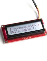 SparkFun 16x2 SerLCD RGB-belysning Qwiic 3.3V