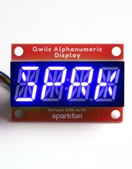 SparkFun Qwiic Alfanumerisk display, blå, 14 segment, I2C, QWIIC