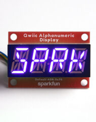 SparkFun Qwiic Alfanumerisk display lilla I2C