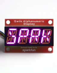 SparkFun Qwiic Alfanumerisk display, pink, 14 segment, I2C, QWIIC
