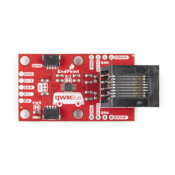 SparkFun QwiicBus - EndPoint Konverterer I2C-signaler til 4 differentiale signaler via Ethernet