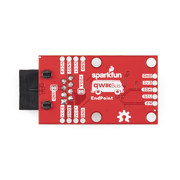 SparkFun QwiicBus - EndPoint Konverterer I2C-signaler til 4 differentiale signaler via Ethernet