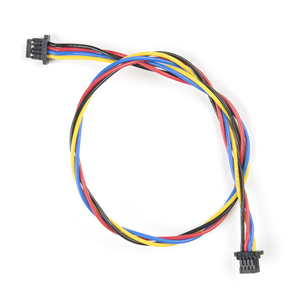 SparkFun Fleksibel Qwiic-kabel 200 mm med 1 mm JST-tilslutning