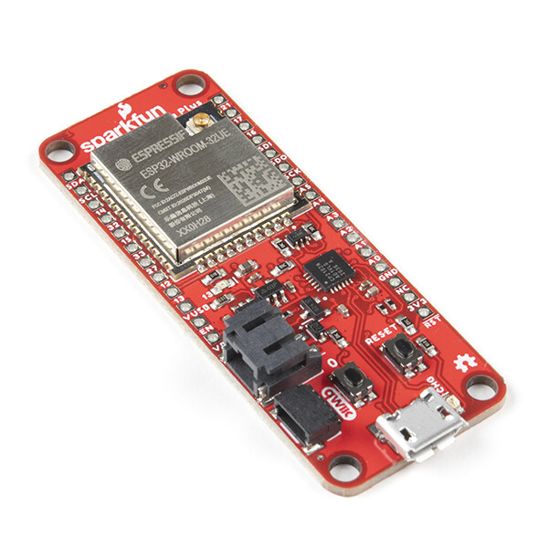 SparkFun Thing Plus - ESP32 WROOM (U.FL) til ESP32 IoT, kompatibel med Arduino IDE