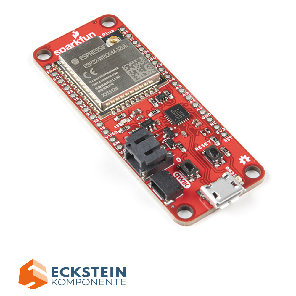 SparkFun Thing Plus - ESP32 WROOM (U.FL) til ESP32 IoT, kompatibel med Arduino IDE