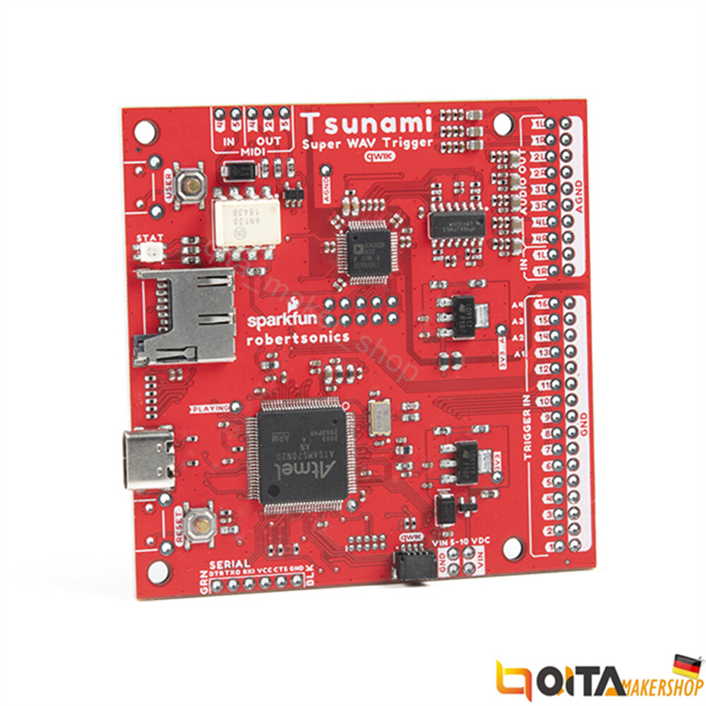 SparkFun Tsunami Super WAV Trigger (Qwiic)