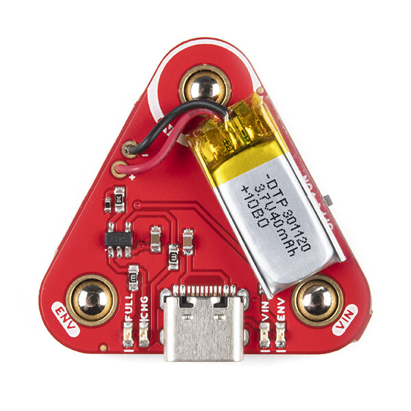 SparkFun MyoWare 2.0 strømkappe med 40mAh LiPo-batteri til muskel-sensor