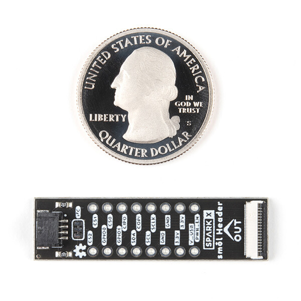 SparkFun smôl Header Konverterer FPC til I2C QWIIC SPI