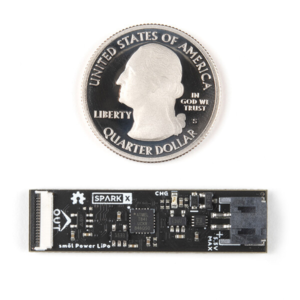 SparkFun smôl Power Board LiPo MCP73831 Li-Ion Li-Polymer Ladestation