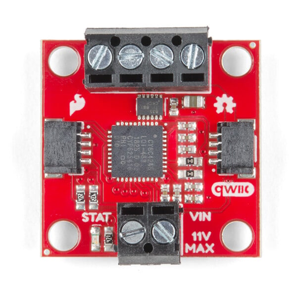 SparkFun Qwiic Motor Driver Kit med Hobby Gearmotor, LiPo-batteri