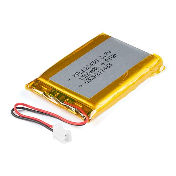 SparkFun Qwiic Motor Driver Kit med Hobby Gearmotor, LiPo-batteri