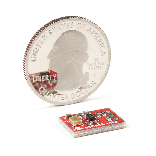 SparkFun Analog MEMS Mikrofon Breakout SPH8878LR5H-1