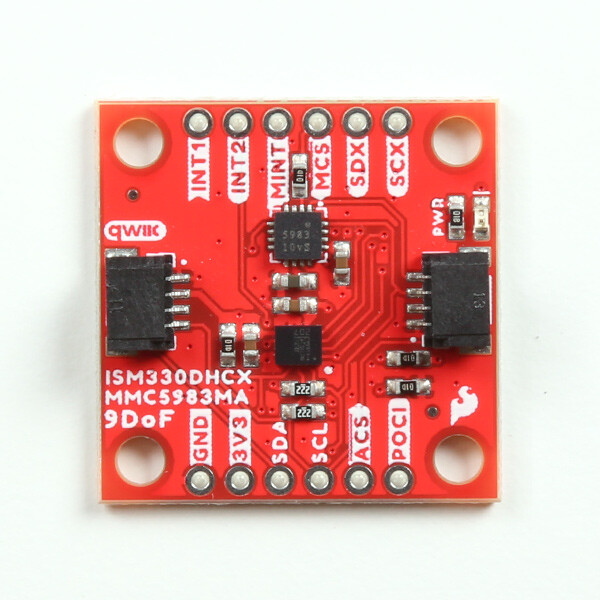 SparkFun 9DoF IMU Breakout ISM330DHCX MMC5983MA Qwiic