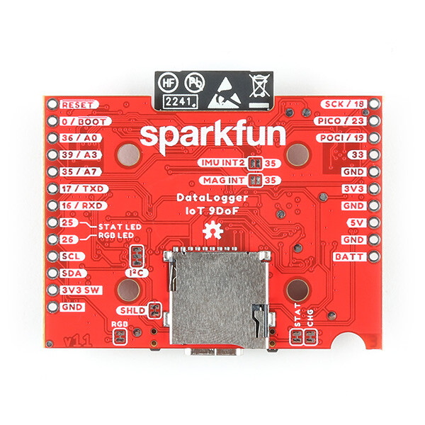 SparkFun DataLogger IoT 9DoF IMU GPS Tryk Fugtighed og Afstandsensorer
