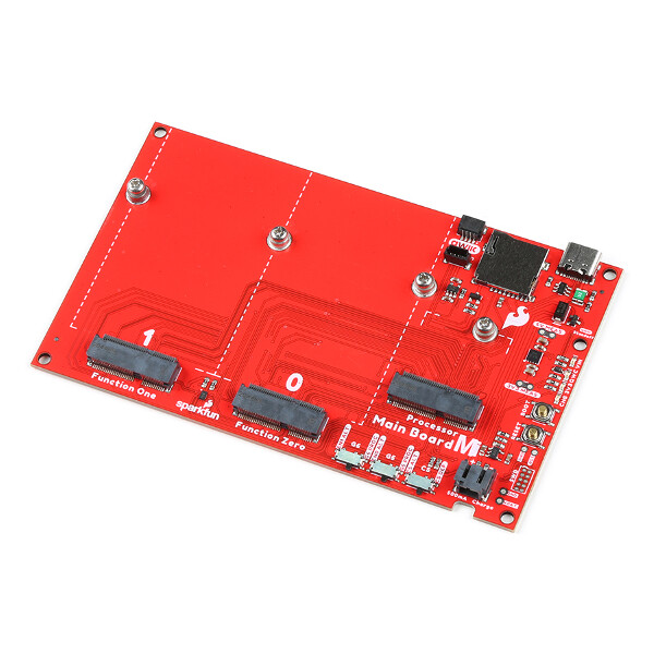 SparkFun MicroMod hovedkort, dobbelt carrier board