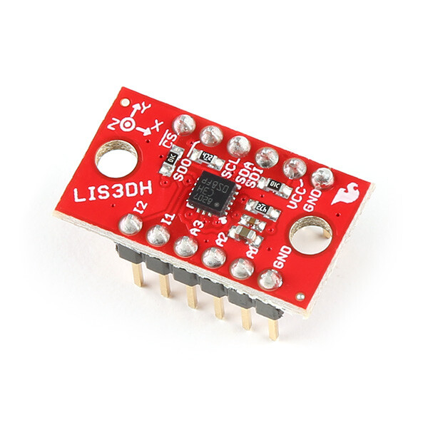 SparkFun Triple Axis Accelerometer LIS3DH Breakout med header