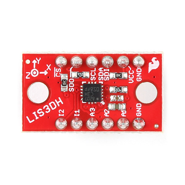 SparkFun Triple Axis Accelerometer LIS3DH Breakout med header