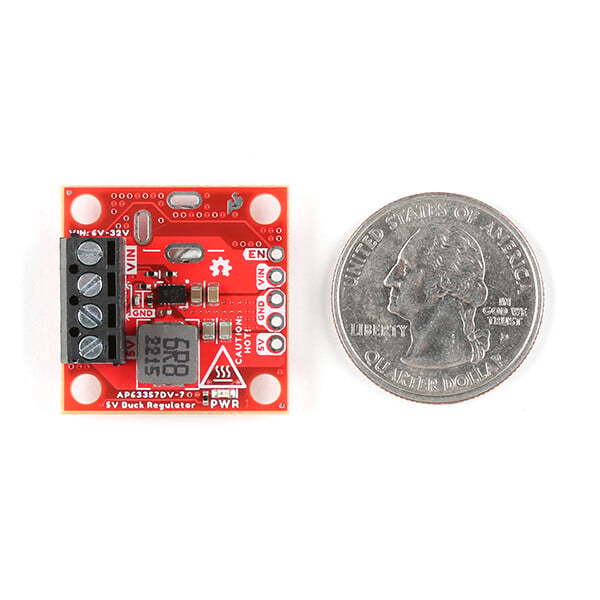 SparkFun Buck Regulator Breakout - 5V (AP63357) Indgangsspænding 3.8V-32V
