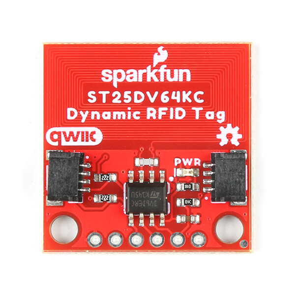 SparkFun Qwiic Dynamisk NFC/RFID-tag ST25DV64KC Chip I2C RF til Arduino