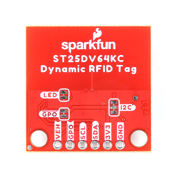 SparkFun Qwiic Dynamisk NFC/RFID-tag ST25DV64KC Chip I2C RF til Arduino
