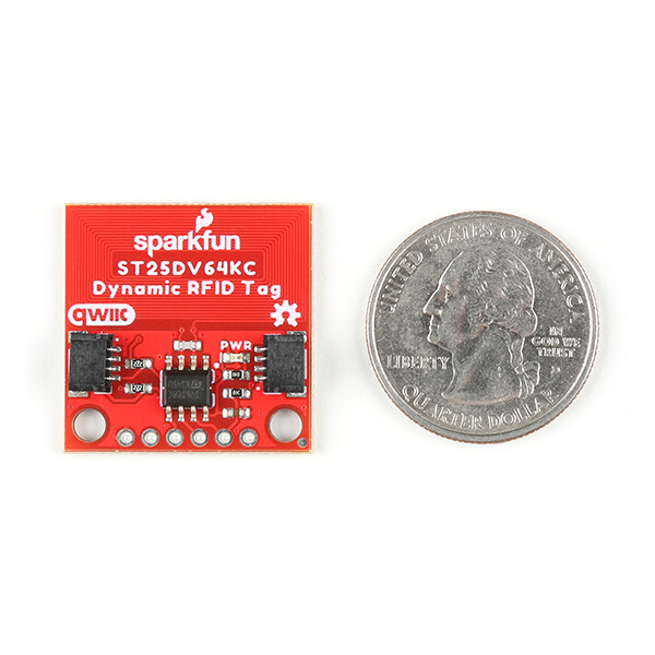 SparkFun Qwiic Dynamisk NFC/RFID-tag ST25DV64KC Chip I2C RF til Arduino