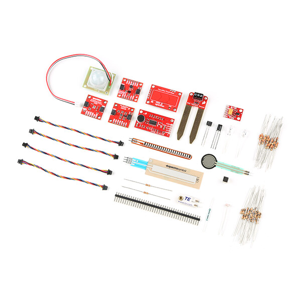 SparkFun Sensor Kit Gestus Fugt Temperatur Bevægelse Berøring Lyd Højde Acceleration