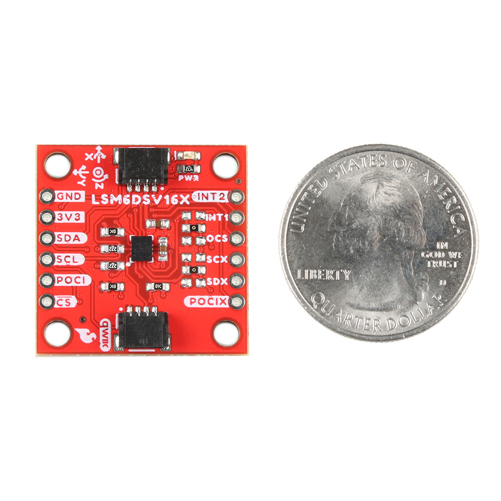 SparkFun 6DoF IMU Breakout LSM6DSV16X (Qwiic)