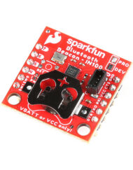SparkFun NanoBeacon Board IN100 2.4GHz BLE med batteriholder (12mm mønter)