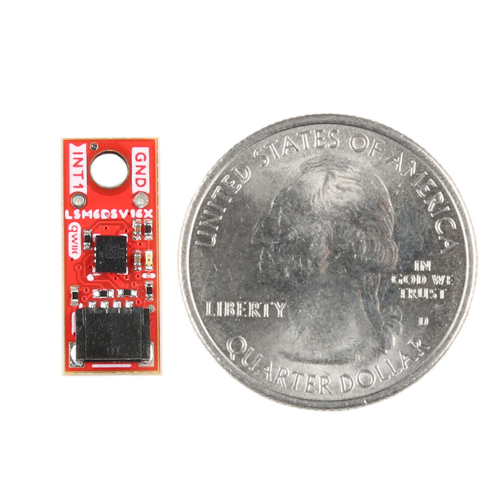 SparkFun Micro 6DoF IMU Breakout LSM6DSV16X (Qwiic)