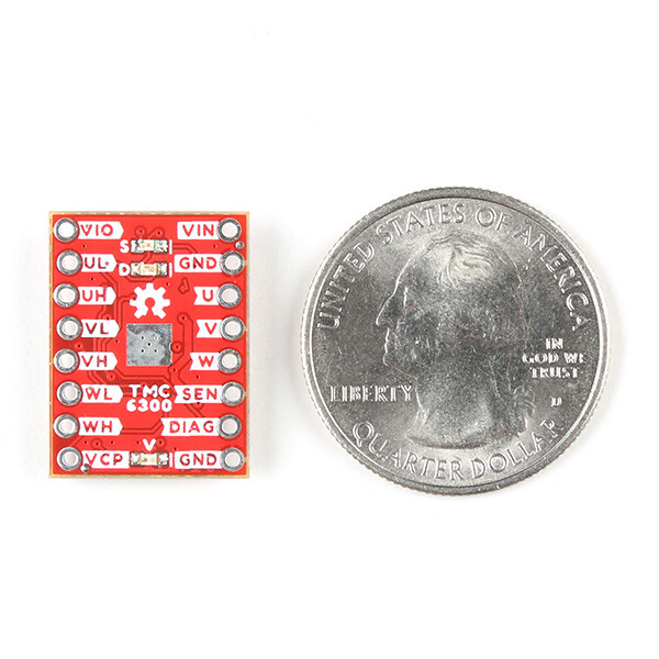 SparkFun Brushless Motor Driver (TMC6300) til 3-faset BLDC eller PMSM motor